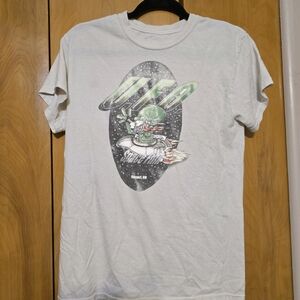 Alien Graphic Men's T-Shirt - White